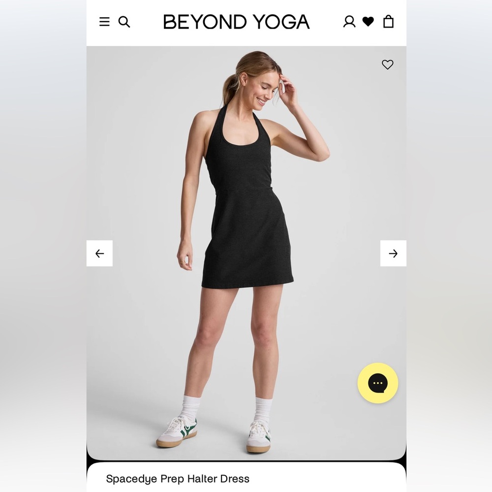 Beyond Yoga Black Mini Dress